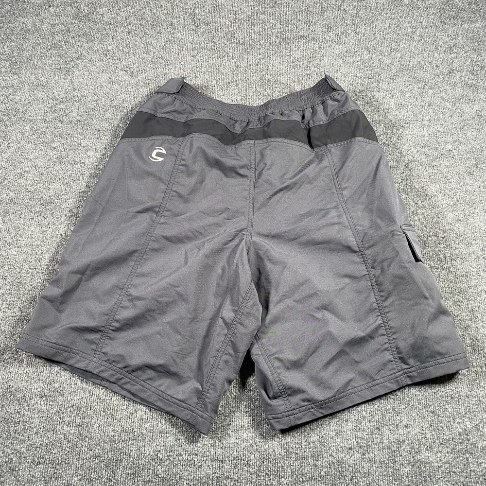 Cannondale Mens Size L Cycling MTB Cargo Shorts Elastic Waist Stretch Fabric - Picture 9 of 9